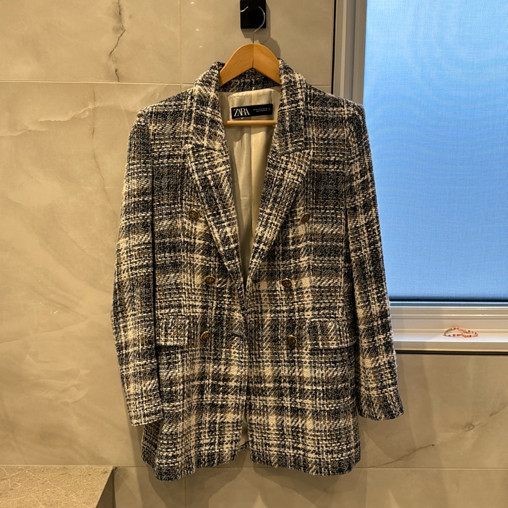 Zara tweed blazer
